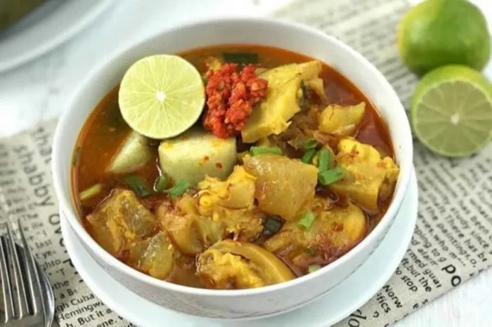 Lontong Kikil